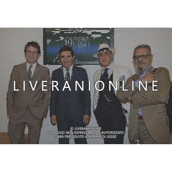 Presentazione 19mo Premio Cairo Milano - 24.09.2018 Nella Foto: Domenico Piraina Direttore di Palazzo Reale, Filippo Del Corno Assessore alla Cultura del Comune di Milano, Urbano Cairo Presidente di Cairo Editore, Michele Bonuomo Direttore di Arte /Ph.Vitez-Ag. Aldo Liverani