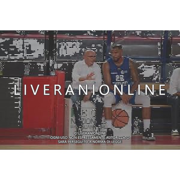 Tenenis Verona Basket 23 Settembre Palaruggi Imola Luca Dalmonte e Mattia Udom FOTO GIANNI SANNA-AG ALDO LIVERANI SAS