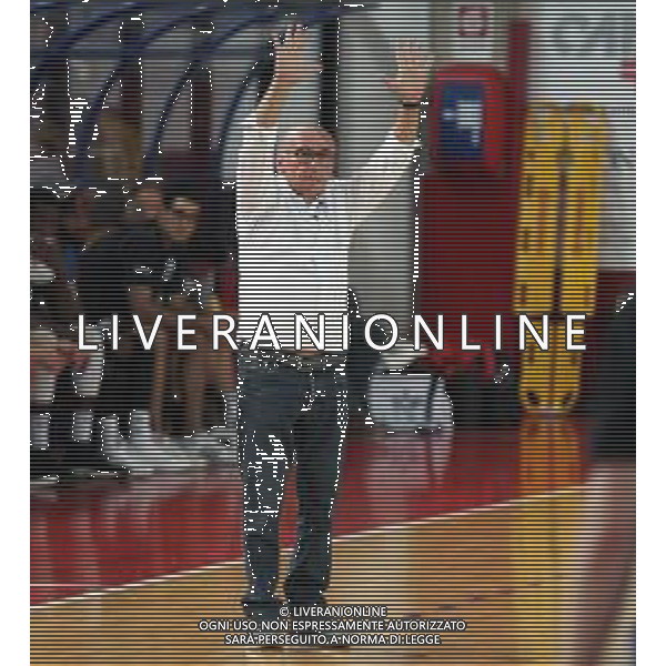 Tenenis Verona Basket 23 Settembre Palaruggi Imola Luca Dalmonte Allenatore FOTO GIANNI SANNA-AG ALDO LIVERANI SAS