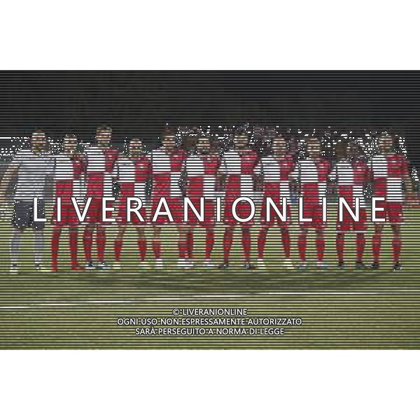 Rimini F.C. - U.S.Triestina Campionato di calcio Lega Pro girone B 22/09/2018 nella foto: la formazione del rimini calcio ©Claudio Zamagni/Agenzia Aldo Liverani