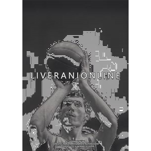 1986-87 RETROSPETTIV ANTONELLO RIVA BASKET NELLA FOTO ANTONELLO RIVA CON LA MAGLIA DELL\'AREXONS CANTU\' AG ALDO LIVERANI SAS