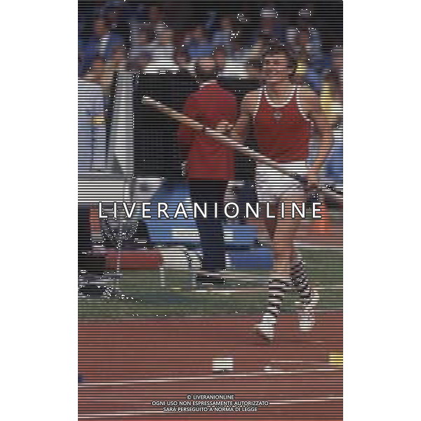 SERGEY BUBKA, astista ucraino ATLETICA - RETROSPETTIVA Nella foto nel 1983 ©ARCHIVIO / AGENZIA ALDO LIVERANI SAS