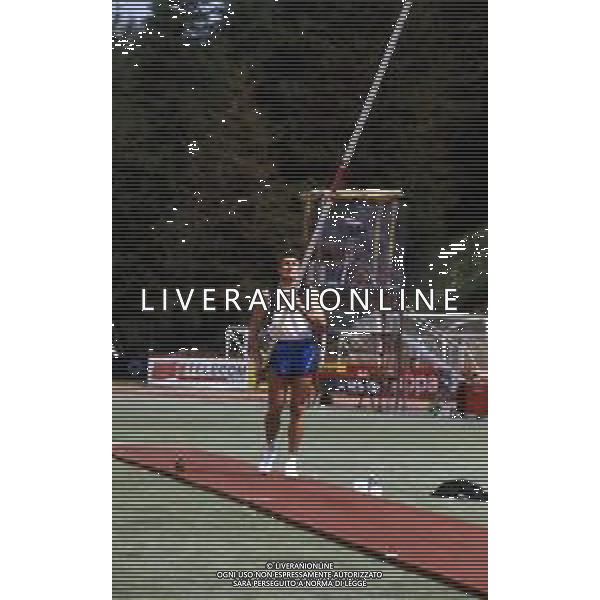 SERGEY BUBKA, astista ucraino ATLETICA - RETROSPETTIVA Nella foto nel 1995 ©ARCHIVIO / AGENZIA ALDO LIVERANI SAS