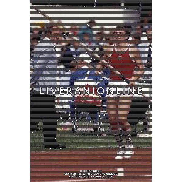 SERGEY BUBKA, astista ucraino ATLETICA - RETROSPETTIVA Nella foto nel 1983 ©ARCHIVIO / AGENZIA ALDO LIVERANI SAS