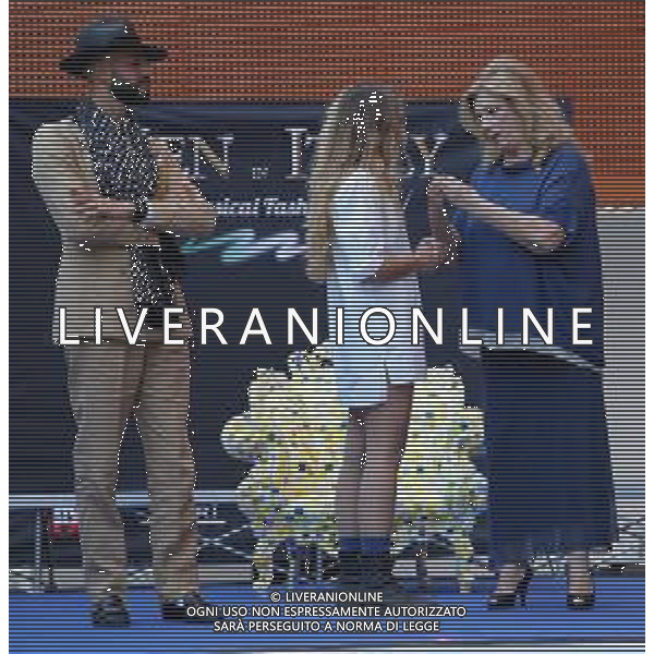 Presentazione Men in Italy The Musical Fashion Show Milano - 27.09.2018 Nella Foto: Iva Zanicchi , Jonathan Kashanian, Beatrice Baldaccini /Ph.Vitez-Ag. Aldo Liverani
