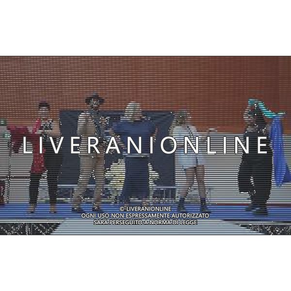 Presentazione Men in Italy The Musical Fashion Show Milano - 27.09.2018 Nella Foto: Iva Zanicchi , Jonathan Kashanian, Beatrice Baldaccini /Ph.Vitez-Ag. Aldo Liverani