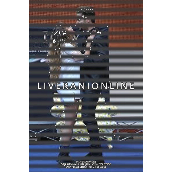 Presentazione Men in Italy The Musical Fashion Show Milano - 27.09.2018 Nella Foto: Alex Belli, Beatrice Baldaccini /Ph.Vitez-Ag. Aldo Liverani