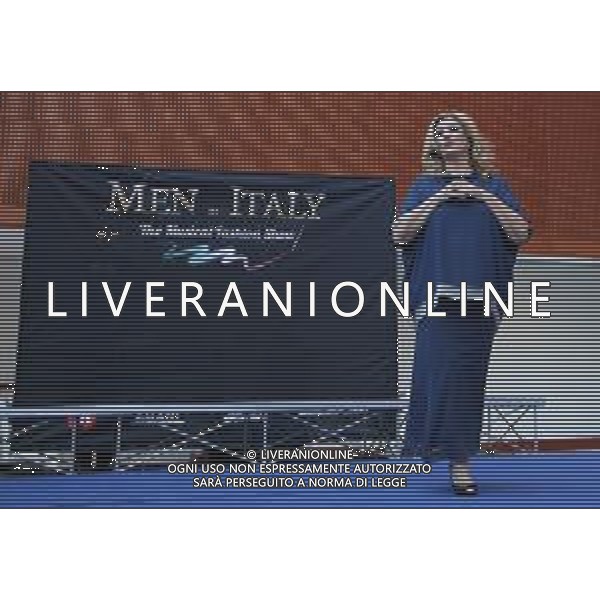 Presentazione Men in Italy The Musical Fashion Show Milano - 27.09.2018 Nella Foto: Iva Zanicchi /Ph.Vitez-Ag. Aldo Liverani