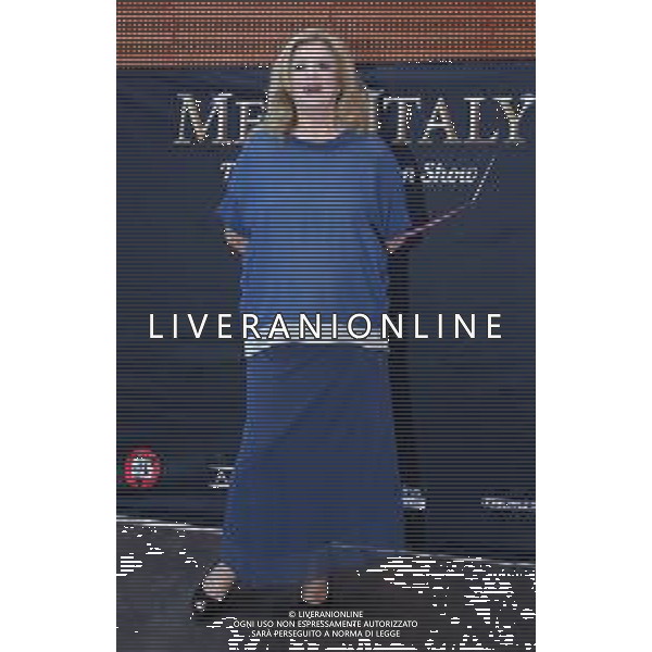 Presentazione Men in Italy The Musical Fashion Show Milano - 27.09.2018 Nella Foto: Iva Zanicchi /Ph.Vitez-Ag. Aldo Liverani