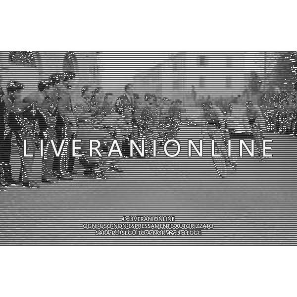 ARCHIVIO GIOVANNI LIVERANI TROFEO BARACCHI NELLA FOTO FAUSTO COPPI AG ALDO LIVERANI