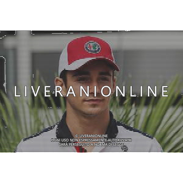 Charles Leclerc (MON) Sauber F1 Team. 27.09.2018. Formula 1 World Championship, Rd 16, Russian Grand Prix, Sochi Autodrom, Sochi, Russia, Preparation Day. AG ALDO LIVERANI SAS-ONLY ITALY