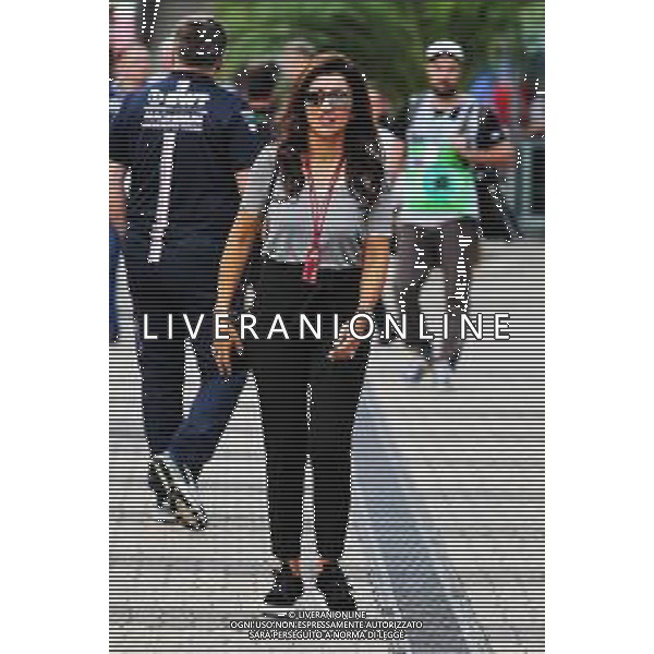 Fabiana Flosi (BRA), wife of Bernie Ecclestone (GBR). 29.09.2018. Formula 1 World Championship, Rd 16, Russian Grand Prix, Sochi Autodrom, Sochi, Russia, Qualifying Day. AG ALDO LIVERANI SAS-ONLY ITALY