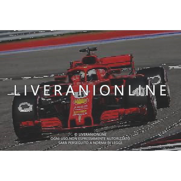 Sebastian Vettel (GER) Ferrari SF71H. 29.09.2018. Formula 1 World Championship, Rd 16, Russian Grand Prix, Sochi Autodrom, Sochi, Russia, Qualifying Day. AG ALDO LIVERANI SAS-ONLY ITALY