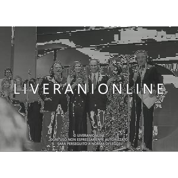 1973 FESTIVAL INTERNAZIONALE DELLA CANZONE ITALIANA DI SANREMO NELLA FOTO MIKE BONGIORNO E MILVA AG ALDO LIVERANI SAS