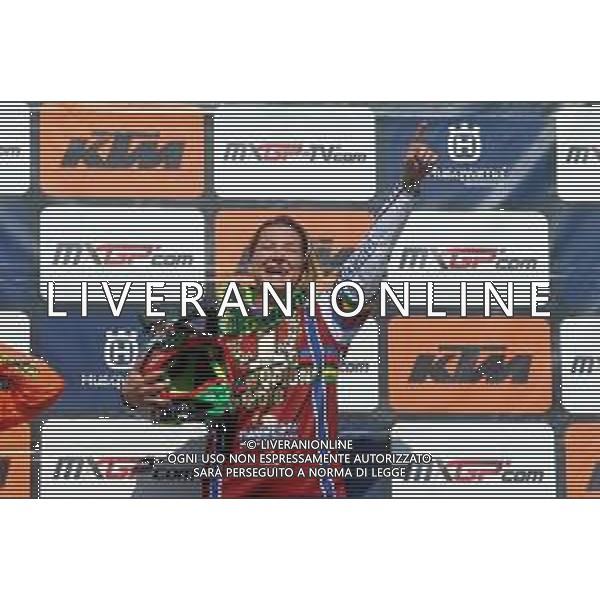 IMOLA 30 09 2018 MOTOCROSS GP OF ITALY SECONDA GARA DONNE KIARA FONTANESI CAMPIONE DEL MONDO FOTO GIANNI SANNA-AG ALDO LIVERANI SAS