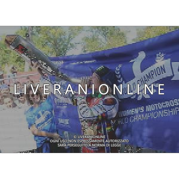 IMOLA 30 09 2018 MOTOCROSS GP OF ITALY SECONDA GARA DONNE KIARA FONTANESI CAMPIONE DEL MONDO FOTO GIANNI SANNA-AG ALDO LIVERANI SAS