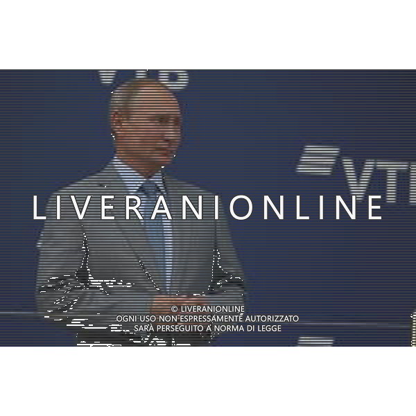 Vladimir Putin (RUS) Russian Federation President. 30.09.2018. Formula 1 World Championship, Rd 16, Russian Grand Prix, Sochi Autodrom, Sochi, Russia, Race Day. / AGENZIA ALDO LIVERANI SAS - ITALY ONLY EDITORIAL USE ONLY