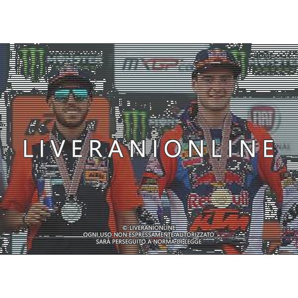 IMOLA 30 08 2018 MOTOCROSS GP OF ITALY NELLA FOTO TONY CAIROLI E JEFFREY HERLINGS foto gianni sanna-ag aldo liverani sas