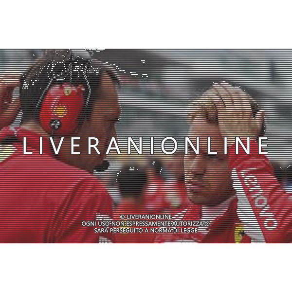 Sebastian Vettel (GER) Ferrari on the grid 30.09.2018. Formula 1 World Championship, Rd 16, Russian Grand Prix, Sochi Autodrom, Sochi, Russia, Race Day. AG ALDO LIVERANI SAS-ONLY ITALY