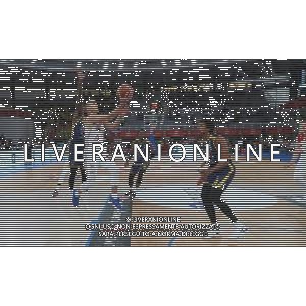 Nedovic Nemanja ,A|X Armani Exchange Milano - Fiat Torino finale di Supercoppa Italiana, Brescia 30 settembre 2018. Ph Fotolive Simone Venezia / AGENZIA ALDO LIVERANI SAS - Olimpia Milano - Fiat Torino Finale di Supercoppa Italiana di basket 2018 al PalaLeonessa di Brescia 30.09.2018