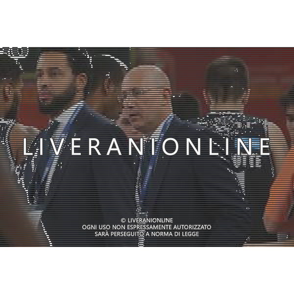 Vincenzo Cavazzana , Torino vs Trento basket supercoppa, Brescia 29 Settembre 2018. Ph Fotolive Filippo Venezia / AGENZIA ALDO LIVERANI SAS - Fiat Auxillium Torino - Dolomiti Energia Aquila Trento Semifinale di Supercoppa Italiana di basket 2018 al PalaLeonessa di Brescia 29.09.2018