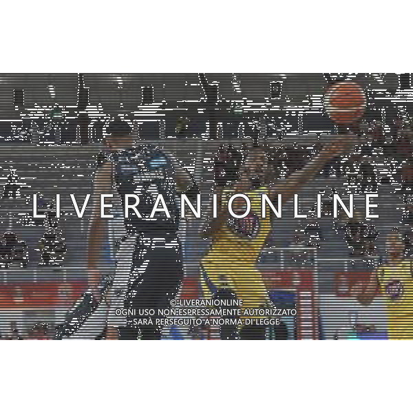 Tyshawn Taylor , Torino vs Trento basket supercoppa, Brescia 29 Settembre 2018. Ph Fotolive Filippo Venezia / AGENZIA ALDO LIVERANI SAS - Fiat Auxillium Torino - Dolomiti Energia Aquila Trento Semifinale di Supercoppa Italiana di basket 2018 al PalaLeonessa di Brescia 29.09.2018