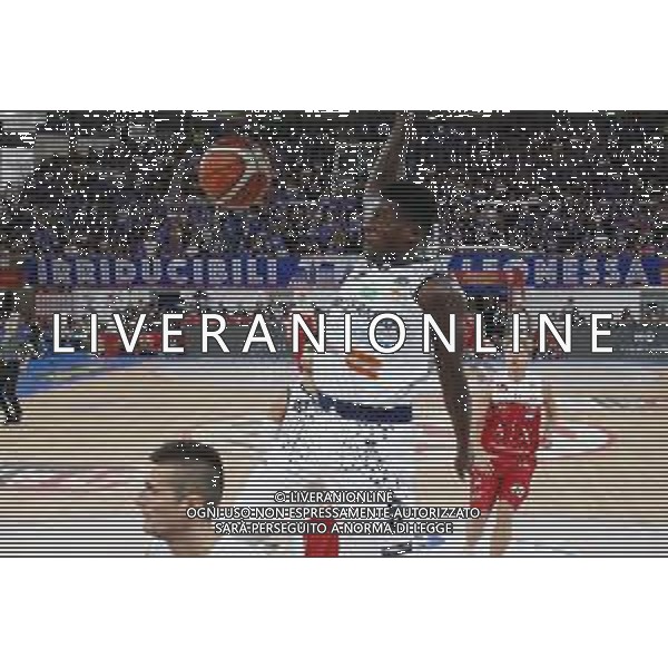 Awudu Abass ,A|X Armani Exchange Milano - Germani Basket Brescia semifinale di Supercoppa Italiana, Brescia 29 settembre 2018. Ph Fotolive Simone Venezia / AGENZIA ALDO LIVERANI SAS - AX Armani Exchange Milano - Germani Basket Brescia Semifinale di Supercoppa Italiana di basket 2018 al PalaLeonessa di Brescia 29.09.2018