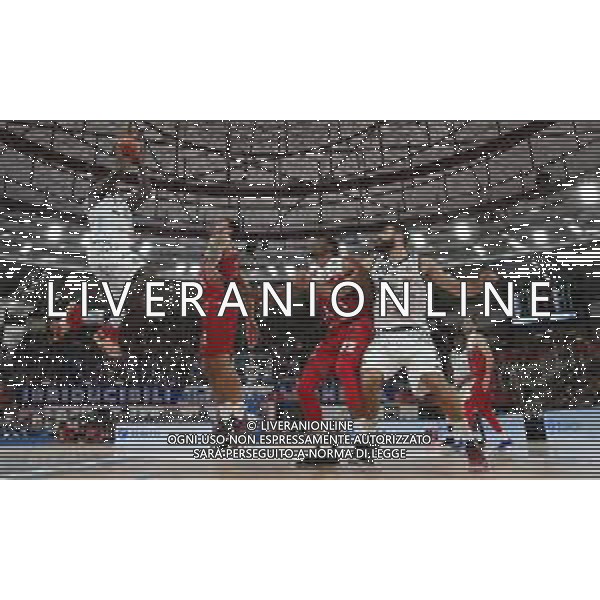 Bryon Allen ,A|X Armani Exchange Milano - Germani Basket Brescia semifinale di Supercoppa Italiana, Brescia 29 settembre 2018. Ph Fotolive Simone Venezia / AGENZIA ALDO LIVERANI SAS - AX Armani Exchange Milano - Germani Basket Brescia Semifinale di Supercoppa Italiana di basket 2018 al PalaLeonessa di Brescia 29.09.2018