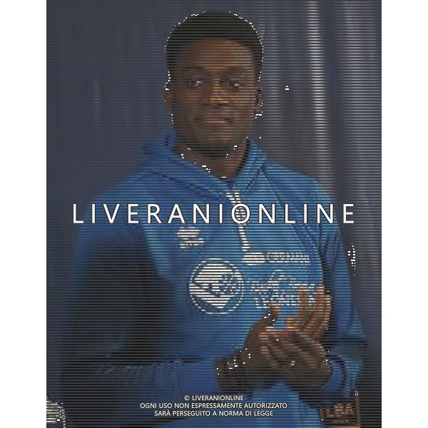 Awudu Abass ,presentazione del campionato di Basket 2018 2019, Brescia 1 ottobre 2018. Ph Fotolive Simone Venezia / AGENZIA ALDO LIVERANI SAS - Presentazione del Campionato italiano di pallacanestro maschile Basket Serie A 2018-2019, Brescia 01.10.2018