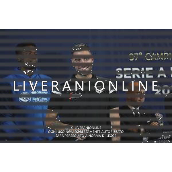 Piatro Aradori ,presentazione del campionato di Basket 2018 2019, Brescia 1 ottobre 2018. Ph Fotolive Simone Venezia / AGENZIA ALDO LIVERANI SAS - Presentazione del Campionato italiano di pallacanestro maschile Basket Serie A 2018-2019, Brescia 01.10.2018