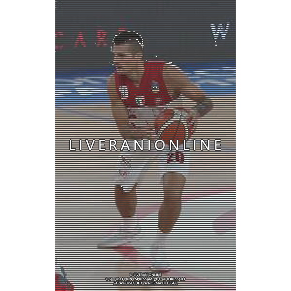 Andrea Cinciarini ,singoli A|X Armani Exchange Milano, Brescia 30 settembre 2018. Ph Fotolive Simone Venezia / AGENZIA ALDO LIVERANI SAS - AX Armani Exchange Olimpia Milano Campionato italiano di pallacanestro maschile Basket Serie A 2018-2019
