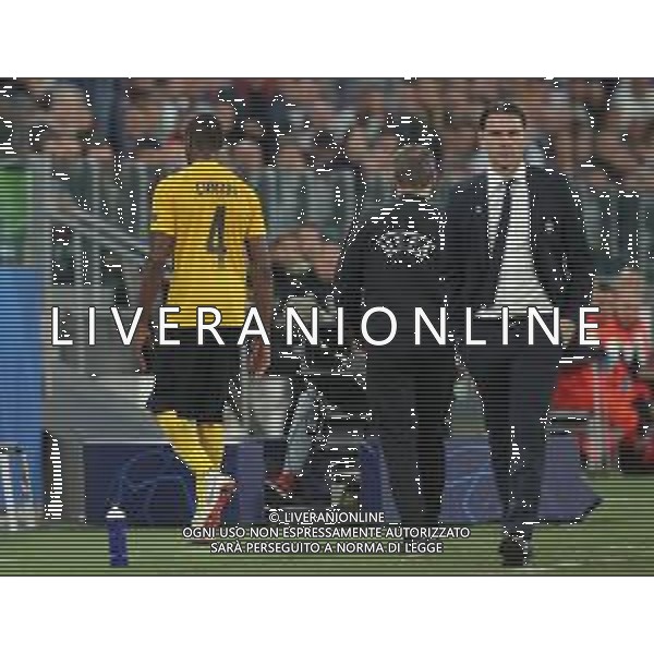 UEFA Champions League 2018/2019 Group Stage H Torino - 02.10.2018 Juventus-Young Boys Bern Nella Foto: espulsione di Mohamed Camara /Ph.Vitez-Ag. Aldo Liverani