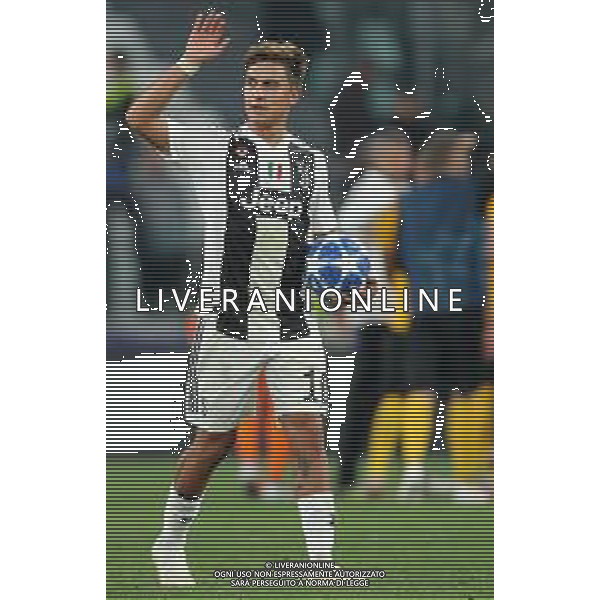 UEFA Champions League 2018/2019 Group Stage H Torino - 02.10.2018 Juventus-Young Boys Bern Nella Foto: paulo dybala a fine gara con il pallone della partita per i tre gol segnati /Ph.Vitez-Ag. Aldo Liverani