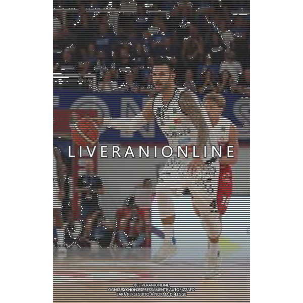 Brian Sacchetti ,singoli Germani Basket Brescia ,Brescia 2 ottobre 2018. Ph Fotolive Simone Venezia / AGENZIA ALDO LIVERANI SAS - Germani BASKET BRESCIA Campionato italiano di pallacanestro maschile Serie A 2018-2019