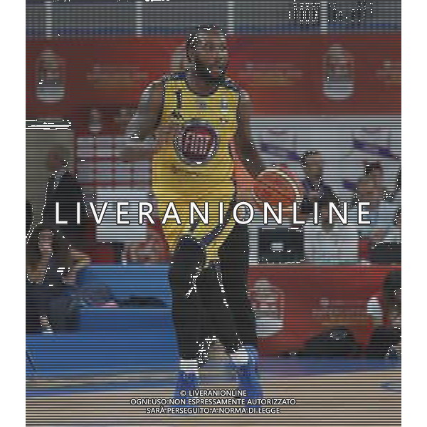 Victor Rudd , Fiat Torino basket singoli , Brescia 2 ottobre 2018. Ph Fotolive Filippo Venezia / AGENZIA ALDO LIVERANI SAS - FIAT TORINO Campionato italiano di pallacanestro maschile Basket Serie A 2018-2019