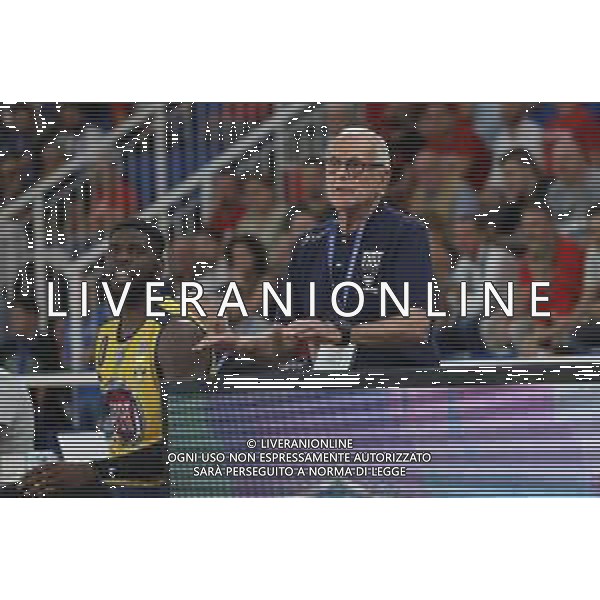 Larry Brown , Fiat Torino basket singoli , Brescia 2 ottobre 2018. Ph Fotolive Filippo Venezia / AGENZIA ALDO LIVERANI SAS - FIAT TORINO Campionato italiano di pallacanestro maschile Basket Serie A 2018-2019