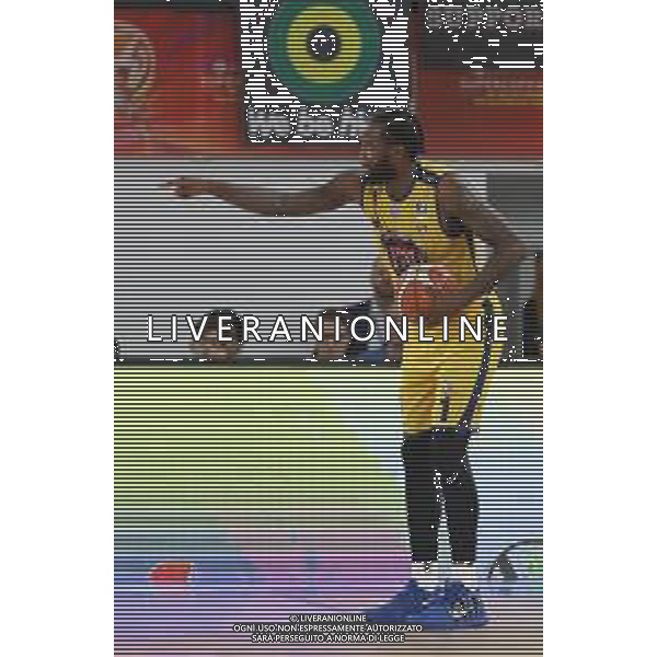Victor Rudd , Fiat Torino basket singoli , Brescia 2 ottobre 2018. Ph Fotolive Filippo Venezia / AGENZIA ALDO LIVERANI SAS - FIAT TORINO Campionato italiano di pallacanestro maschile Basket Serie A 2018-2019