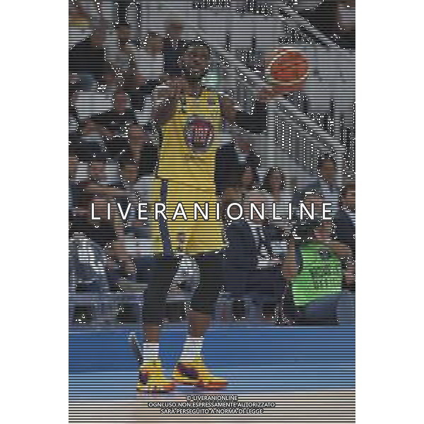 Jamil Wilson , Fiat Torino basket singoli , Brescia 2 ottobre 2018. Ph Fotolive Filippo Venezia / AGENZIA ALDO LIVERANI SAS - FIAT TORINO Campionato italiano di pallacanestro maschile Basket Serie A 2018-2019