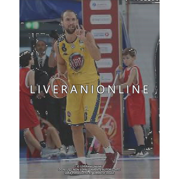 Giuseppe Poeta , Fiat Torino basket singoli , Brescia 2 ottobre 2018. Ph Fotolive Filippo Venezia / AGENZIA ALDO LIVERANI SAS - FIAT TORINO Campionato italiano di pallacanestro maschile Basket Serie A 2018-2019