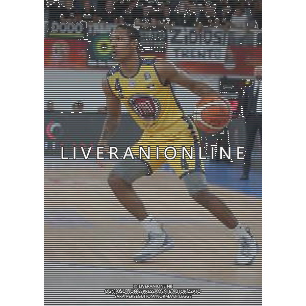 Tony Carr , Fiat Torino basket singoli , Brescia 2 ottobre 2018. Ph Fotolive Filippo Venezia / AGENZIA ALDO LIVERANI SAS - FIAT TORINO Campionato italiano di pallacanestro maschile Basket Serie A 2018-2019