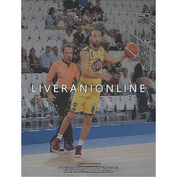 Giuseppe Poeta , Fiat Torino basket singoli , Brescia 2 ottobre 2018. Ph Fotolive Filippo Venezia / AGENZIA ALDO LIVERANI SAS - FIAT TORINO Campionato italiano di pallacanestro maschile Basket Serie A 2018-2019