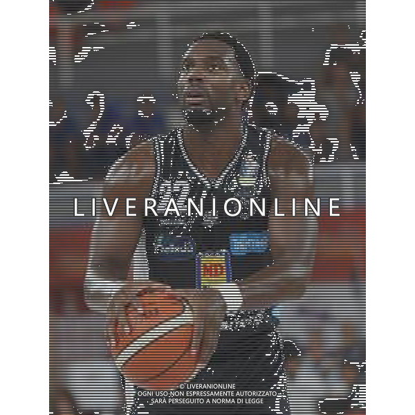 Dustin Hogue, Trento basket singoli , Brescia 2 ottobre 2018. Ph Fotolive Filippo Venezia / AGENZIA ALDO LIVERANI SAS - Dolomiti Energia AQUILA TRENTO Campionato italiano di pallacanestro maschile BASKET Serie A 2018-2019