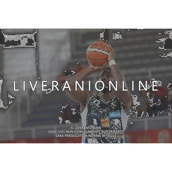 Dustin Hogue, Trento basket singoli , Brescia 2 ottobre 2018. Ph Fotolive Filippo Venezia / AGENZIA ALDO LIVERANI SAS - Dolomiti Energia AQUILA TRENTO Campionato italiano di pallacanestro maschile BASKET Serie A 2018-2019