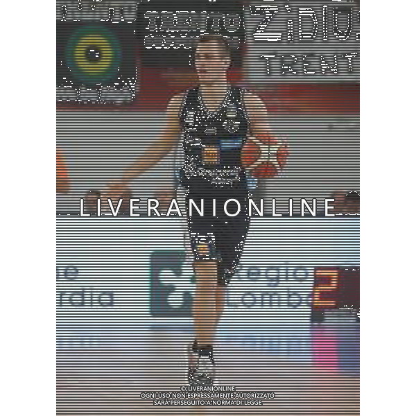 Nikola Radicevic, Trento basket singoli , Brescia 2 ottobre 2018. Ph Fotolive Filippo Venezia / AGENZIA ALDO LIVERANI SAS - Dolomiti Energia AQUILA TRENTO Campionato italiano di pallacanestro maschile BASKET Serie A 2018-2019