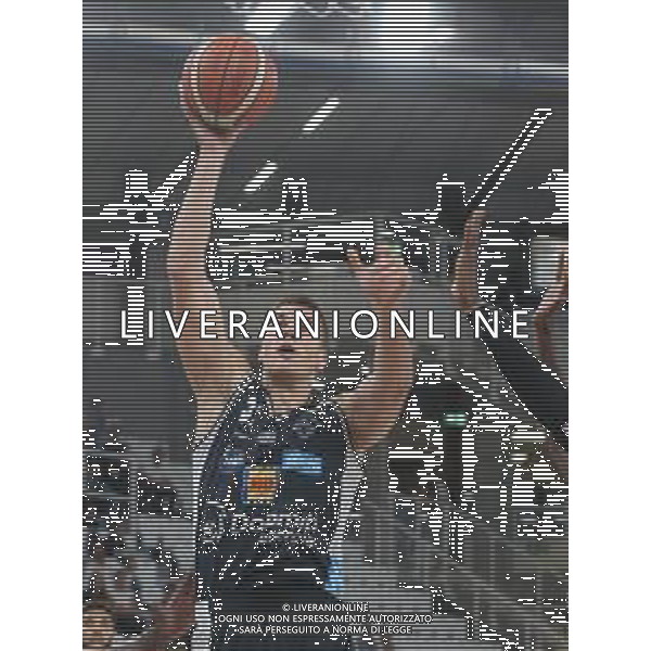 Nikola Jovanovic, Trento basket singoli , Brescia 2 ottobre 2018. Ph Fotolive Filippo Venezia / AGENZIA ALDO LIVERANI SAS - Dolomiti Energia AQUILA TRENTO Campionato italiano di pallacanestro maschile BASKET Serie A 2018-2019
