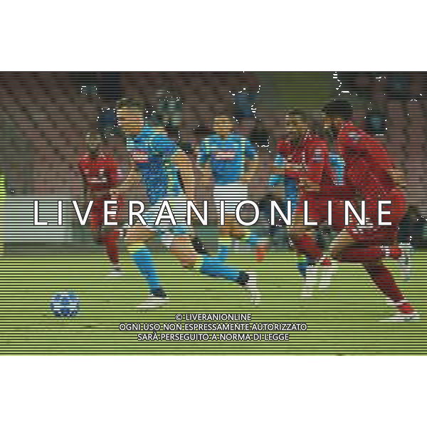 NAPOLI - LIVERPOOL CHAMPIONS LEAGUE 03 OTTOBRE 2018 NELLA FOTO ARKADIUSZ MILIK ©MOSCA / AGENZIA ALDO LIVERANI SAS