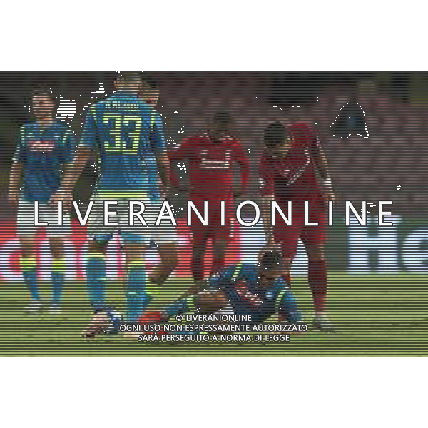 NAPOLI - LIVERPOOL CHAMPIONS LEAGUE 03 OTTOBRE 2018 NELLA FOTO MARQUEZ ALLAN, ROBERTO FIRMINO ©MOSCA / AGENZIA ALDO LIVERANI SAS
