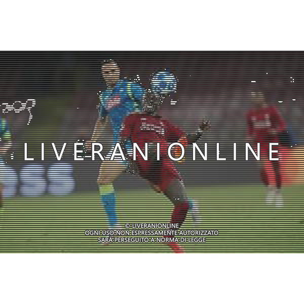 NAPOLI - LIVERPOOL CHAMPIONS LEAGUE 03 OTTOBRE 2018 NELLA FOTO SADIO MANE\', NIKOLA MAKSIMOVIC ©MOSCA / AGENZIA ALDO LIVERANI SAS