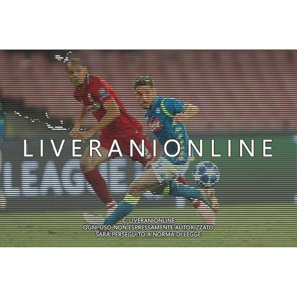 NAPOLI - LIVERPOOL CHAMPIONS LEAGUE 03 OTTOBRE 2018 NELLA FOTO DRIES MERTENS ©MOSCA / AGENZIA ALDO LIVERANI SAS