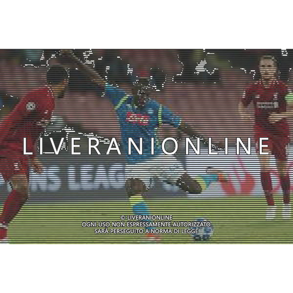 NAPOLI - LIVERPOOL CHAMPIONS LEAGUE 03 OTTOBRE 2018 NELLA FOTO KALIDOU KOULIBALY ©MOSCA / AGENZIA ALDO LIVERANI SAS